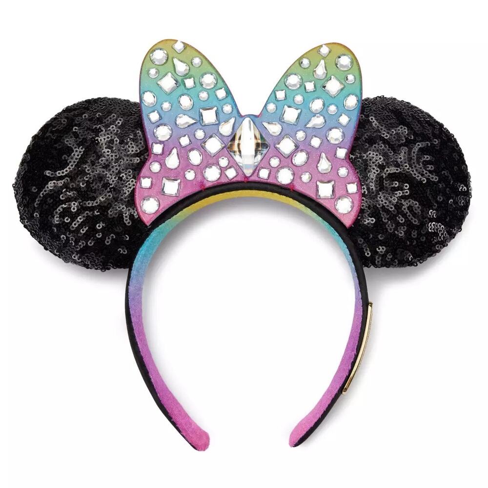 Disney Minnie Mouse Icon Oranges Ear Headband for Adults NWT